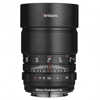 7Artisans 60mm f/2.8 Macro 2X Canon RF