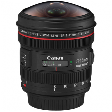 Canon EF 8-15mm f/4 L USM fisheye