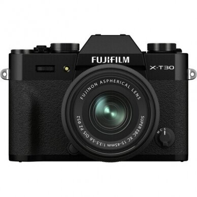 FUJIFILM X-T30 II + XC 15-45mm OIS PZ Juodas