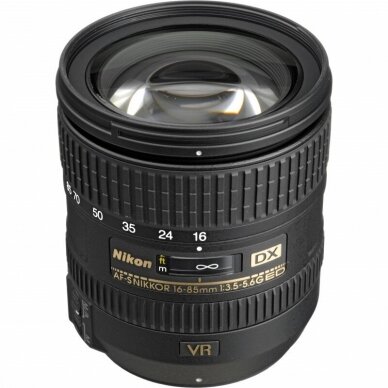 Nikon AF-S DX 16-85mm F/3.5-5.6G ED VR black