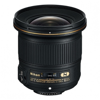 Nikon AF-S Nikkor 20mm f/1.8G ED