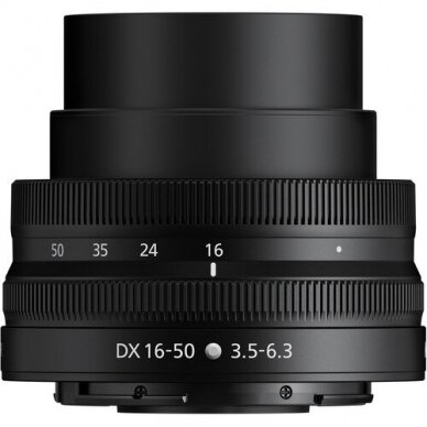 Nikon Z 16-50mm f/3.5-6.3 VR Juodas 1