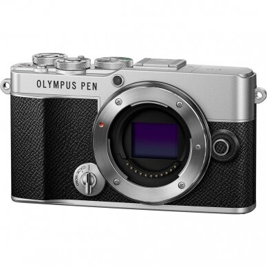 Olympus PEN E-P7 Body Sidabrinis 1