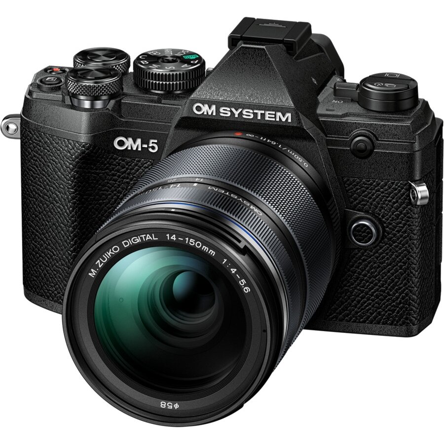 OM SYSTEM OM-5 + M.ZUIKO ED 14-150MM F4.0-5.6 II | Olympus | Sisteminiai  fotoaparatai | fotoaparatai | Elektroninė fototechnikos parduotuvė