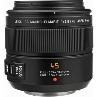 Panasonic Leica DG Macro-Elmarit 45mm F/2.8 ASPH OIS