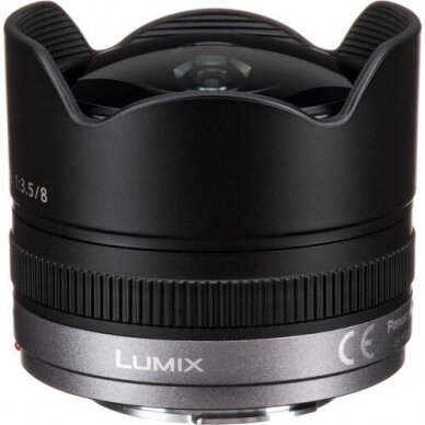 Panasonic Lumix G F/8mm 3.5 Fisheye black 1