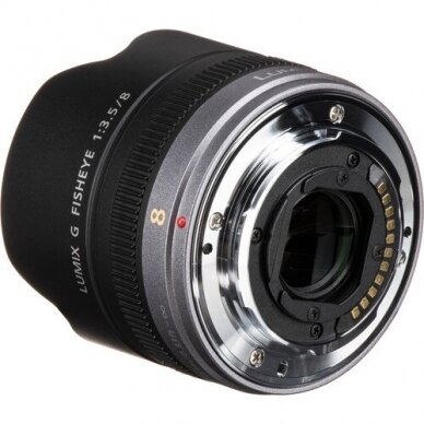 Panasonic Lumix G F/8mm 3.5 Fisheye black 3