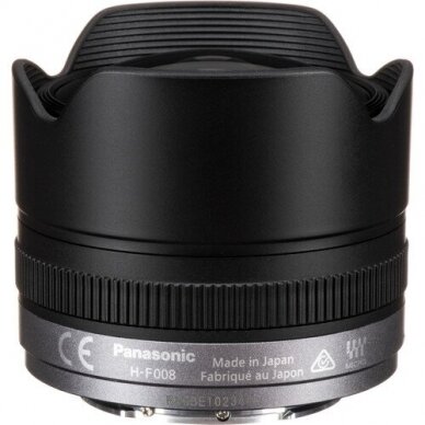 Panasonic Lumix G F/8mm 3.5 Fisheye black 2