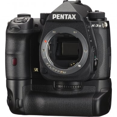 PENTAX K-3 MARK III BODY + D-BG8 Baterijų laikiklis Juodas