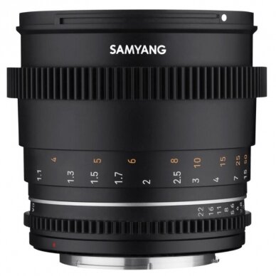 SAMYANG 85MM T1.5 VDSLR MK2 MFT 2