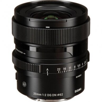 Sigma Contemporary 20mm F/2 DG DN Sony E