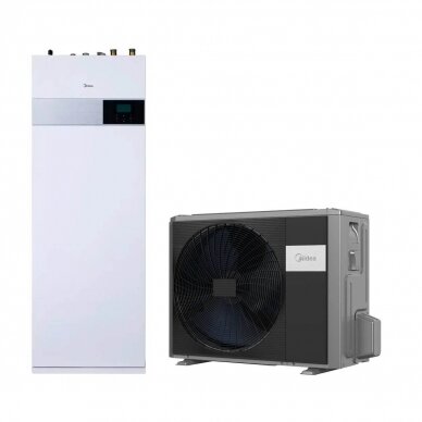 Šilumos siurblys su integruota vandens talpa Midea M-Thermal Arctic HBT-A100/190CDS90GN8-B2 + MHA-V6W/D2N8-B2