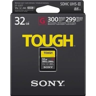 Sony SF-G Tough Series SDHC 32GB UHS-II U3 1