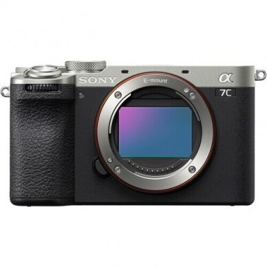 SONY A7C II Body Sidabrinis