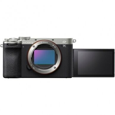 SONY A7C II Body Sidabrinis 4