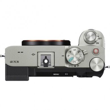 Sony A7CR body sidabrinis 6