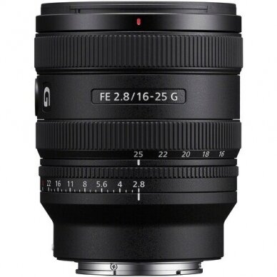 Sony FE 16-25mm F/2.8 G 1