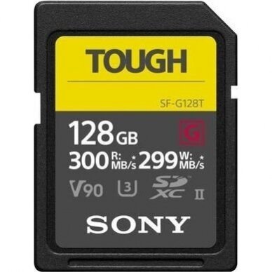 Sony SF-G Tough Series SDXC 128GB UHS-II U3