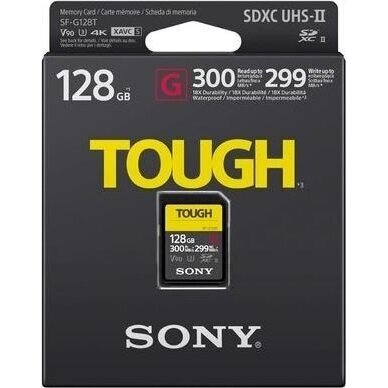 Sony SF-G Tough Series SDXC 128GB UHS-II U3 1