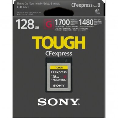 Sony Tough CEB-G Series CFexpress Type B 128GB 1