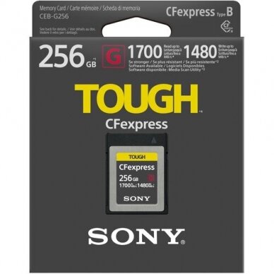 Sony Tough CEB-G Series CFexpress Type B 256GB 1