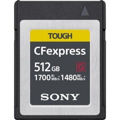 Sony Tough CEB-G Series CFexpress Type B 512GB