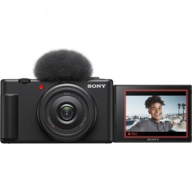 Sony vlog camera ZV-1F black