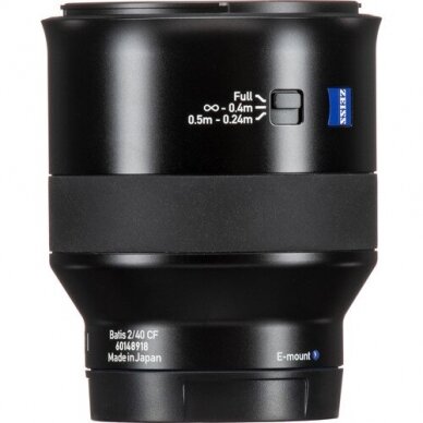 ZEISS Batis 40mm f/2 CF Sony E 2